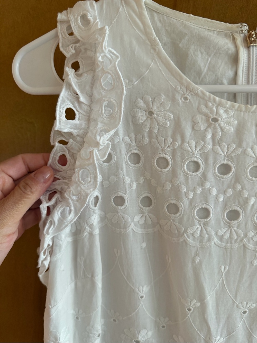 kate spade White Eyelet Dress - Picture 3 of 5